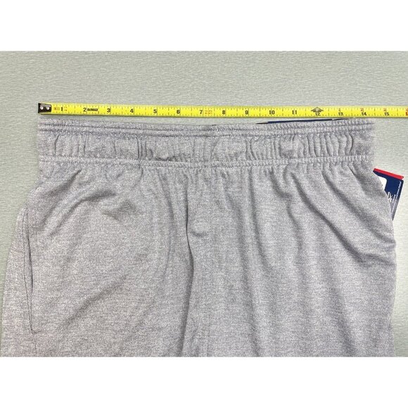 Reebok Pyro Training Shorts Slim 9” Men’s Small Sleet Heather  Light Gray Color - Picture 4 of 11